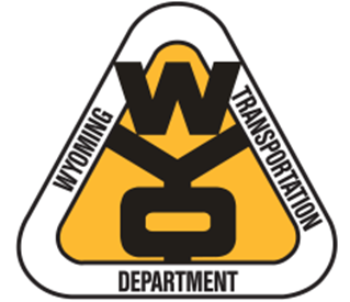 Logo for Wyoming Department of Transportation 