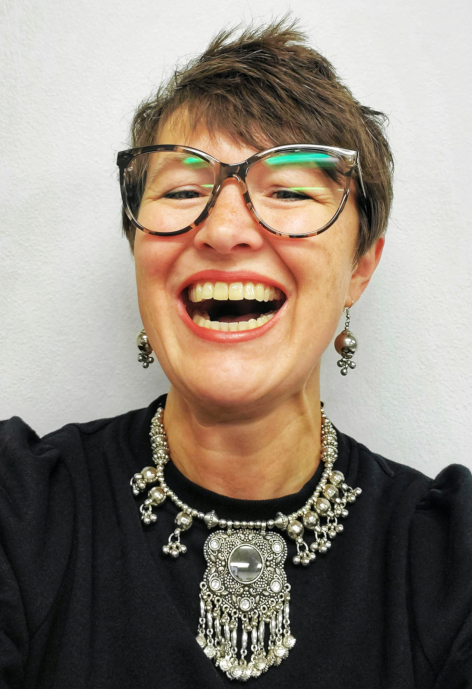 Bethann Merkle laughing